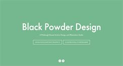 Desktop Screenshot of blackpowderdesign.com